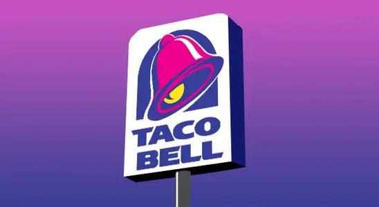 Taco Bell sign